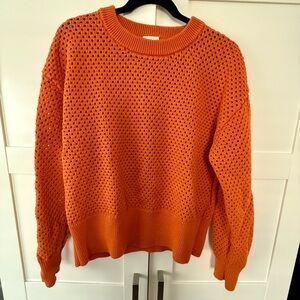 Varley Knitwear Orange Sweater